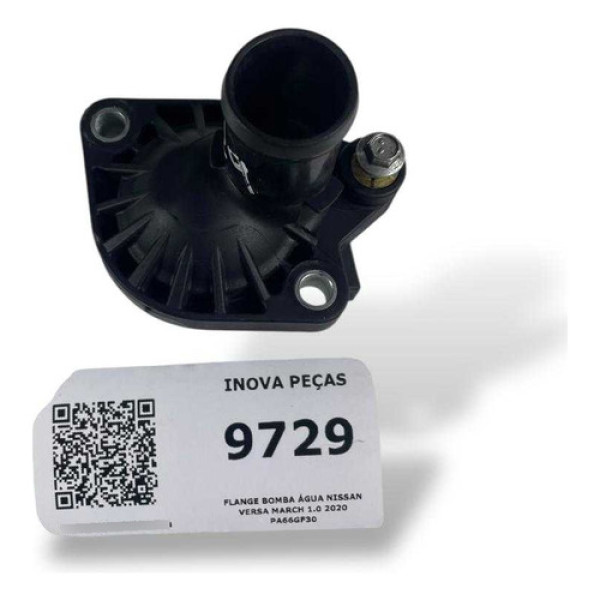 Flange Bomba Água Nissan Versa March  1.0 2020 Pa66gf30