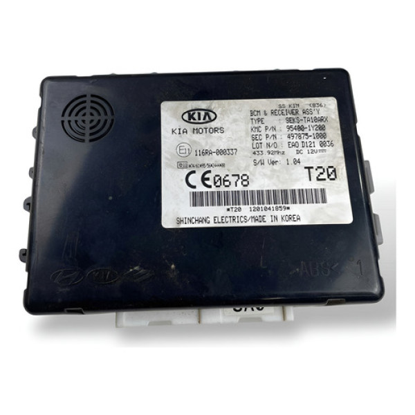 Módulo Bcm Conforto Kia Picanto 116ra-000337 2012 2016