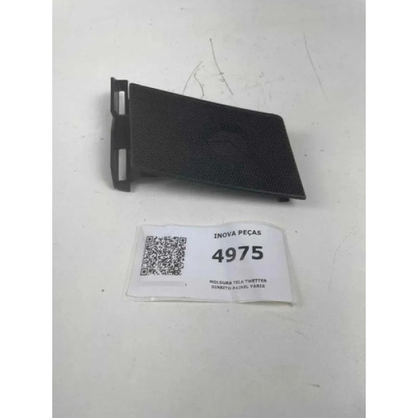 Moldura Tela Twetter Direito Painel Yaris  Preto Preto