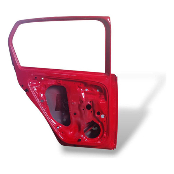 Porta Traseira Esquerda Volkswagen Up 2015 2020 Pelada Traseira Esquerda Vermelho