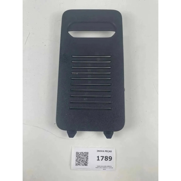 Tampa Moldura Direita Porta Mala Renault Captur 2019 Bege