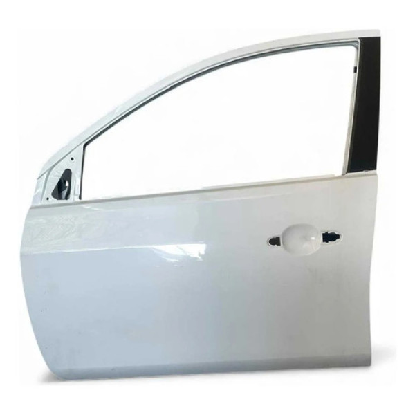 Porta Dianteira Esquerda Nissan Versa 2014 2019 Pelada Dianteira Esquerda Branco