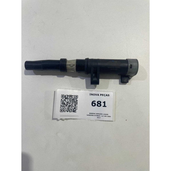 Bobina Ignição Logan Sandero Symbol 1.6 16v 2005 2014