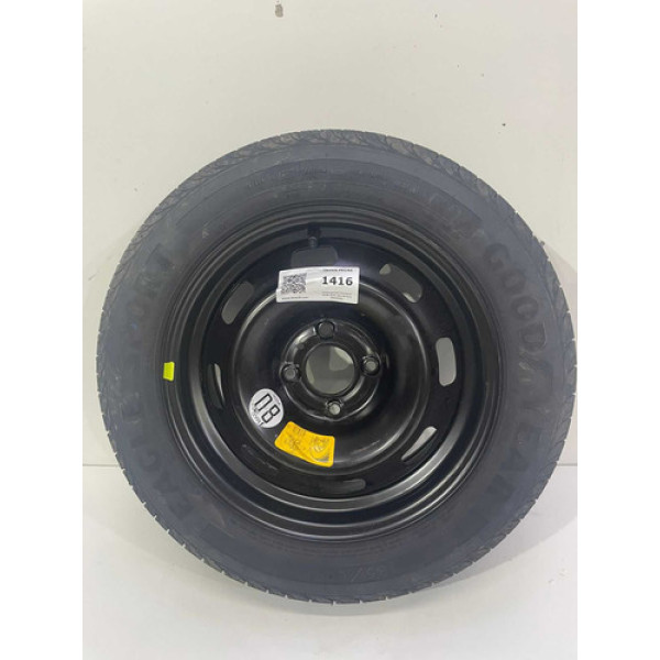 Roda Estepe Peugeot 2008 2020 185/60 R15 Original Branco