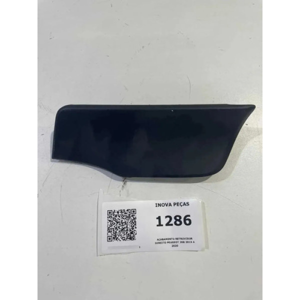 Acabamento Retrovisor Direito Peugeot 208 2015 A 2020 Branco