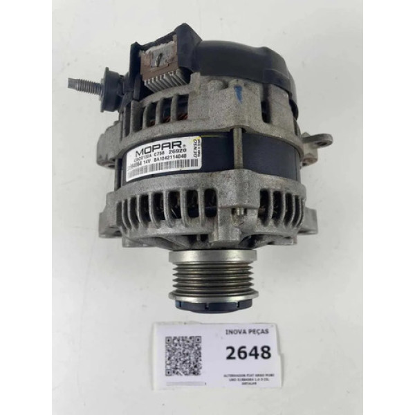 Alternador Fiat Argo Mobi Uno 51984064 1.0 3cil C/ Detalhe