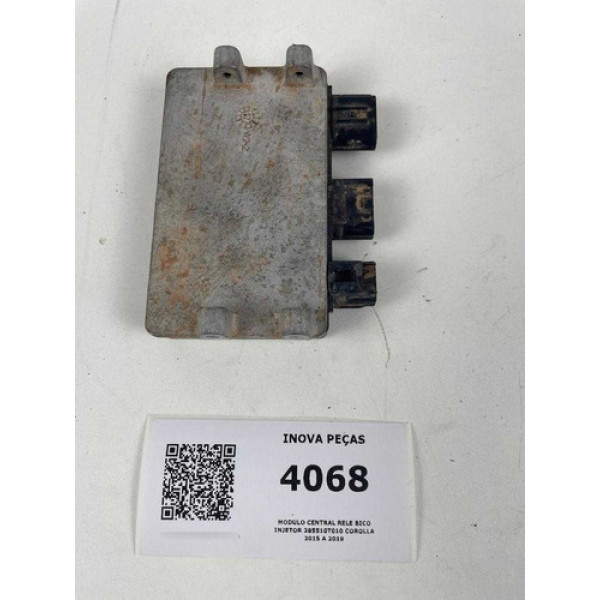 Modulo Central Rele Bico Injetor 285510t010 Corolla 2015/19 
