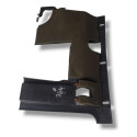 Moldura Isolador Inferior Painel S10 2.8 2001 2007 2011 Preto Lisa