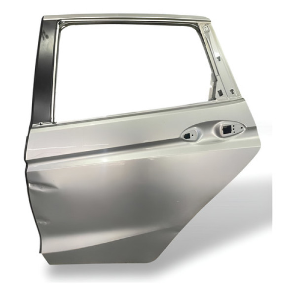 Porta Traseira Esquerda Detalhe Honda Fit 2015 2020 Pelada