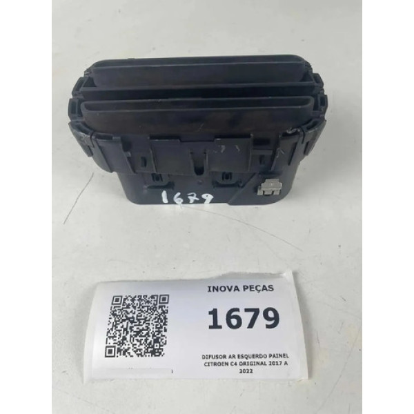 Difusor Ar Esquerdo Painel Citroen C4 Original 2017 A 2022