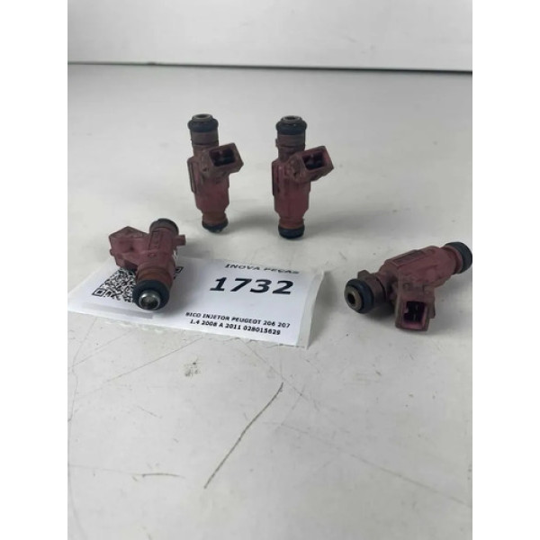 Bico Injetor Peugeot 206 207 1.4 - 2008/11 028015629 Unidade 127/220v