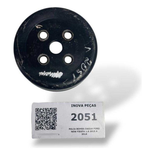 Polia Bomba Dagua Ford New Fiesta 1.6 2015 A 2018