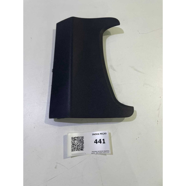 Moldura Inferior Esquerda Painel New Fiesta 2014 A 2018 Branco