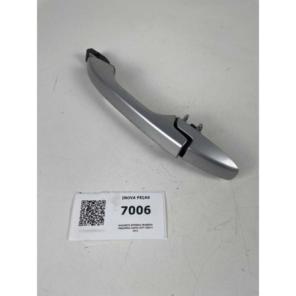 Maçaneta Externa Traseira Esquerda Honda City 2009 A 2011