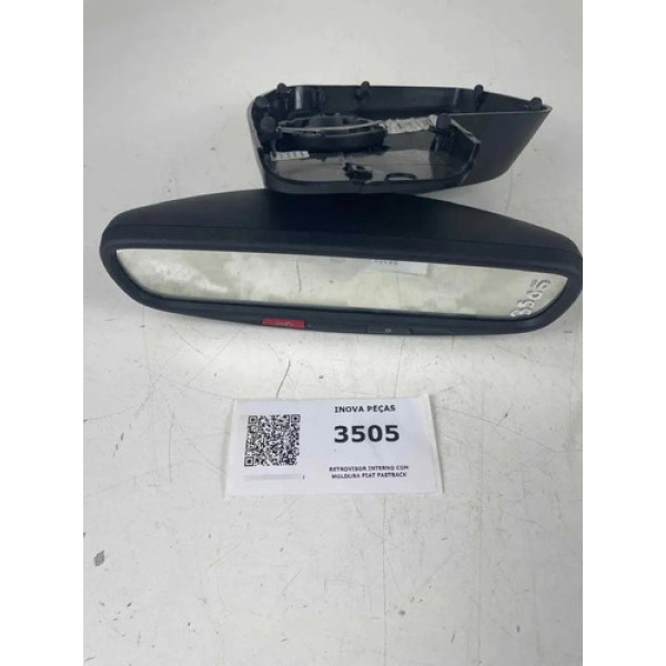 Retrovisor Interno Com Moldura Fiat Fastback 