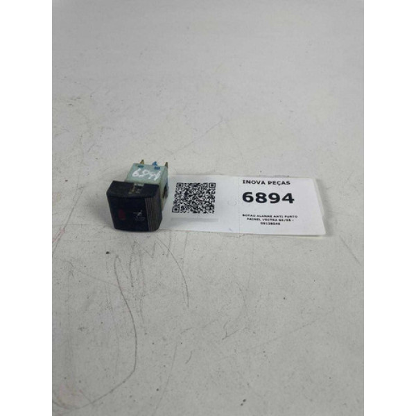 Botao Alarme Anti Furto Painel Vectra 96/05 - 09138049