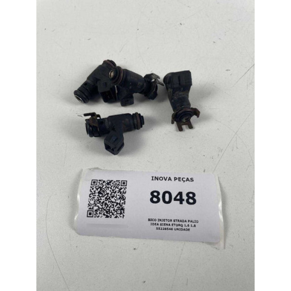 Bico Injetor Strada Palio Idea  Etorq 1.6 1.8 55228546 Uni
