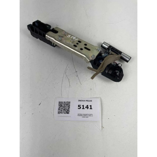 Reforço Maçaneta Porta Traseira Direita Corolla Yaris 2020 Branco