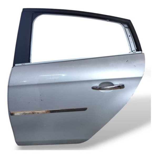 Porta Traseira Esquerda Fiat Bravo 2011 2017 Pelada Traseira Esquerdo Prata