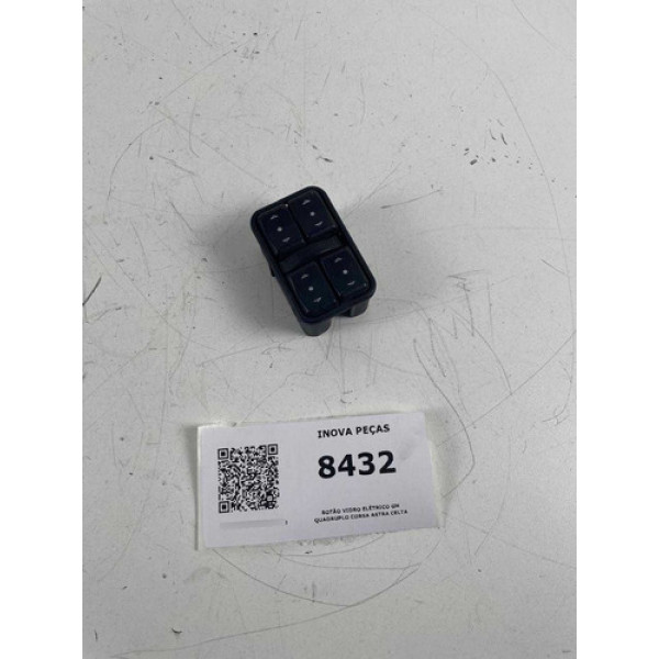 Botão Vidro Elétrico Gm Quadruplo Corsa Astra Celta
