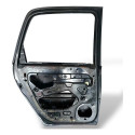 Porta Traseira Esquerda Gm Meriva 2005 2013 Pelada Traseira Esquerda Preto