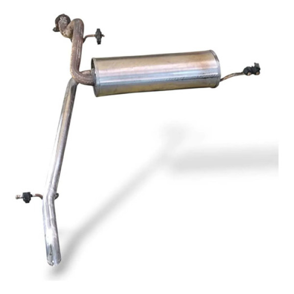 Silencioso Descarga Fiat Grand Siena 2013 2020 Prateado