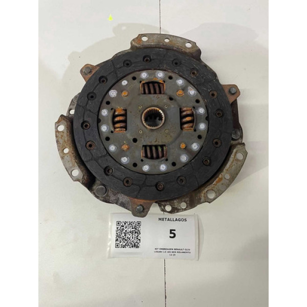 Kit Embreagem Renault Clio Logan 1.0 16v Sem Rolamento 12 15