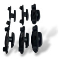 Kit 06 Gancho Da Caçamba Montana 2011 2021 Preto