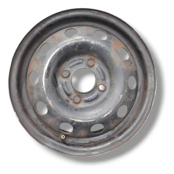 Roda De Ferro Aro 14 Original Ford Ka Fiesta Focus Original Preto