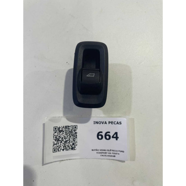 Botão Vidro Elétrico Ford Ecosport Ka Fiesta Cn1514529ab