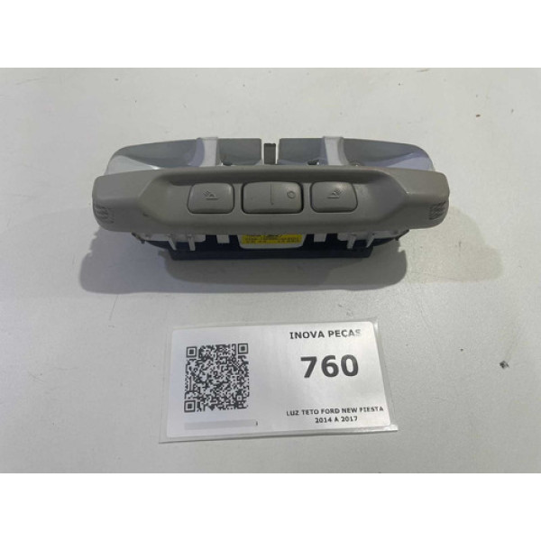 Luz Teto Ford New Fiesta 2014 A 2017