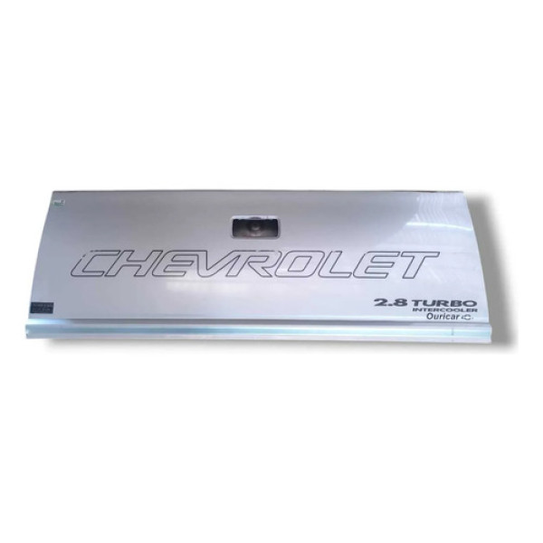 Tampa Caçamba Mala Chevrolet S10 2003 2010 Pelada Prata