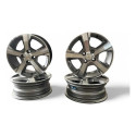 Jogo De Roda Gm Onix Prisma 4x100 Aro 15 Prateado