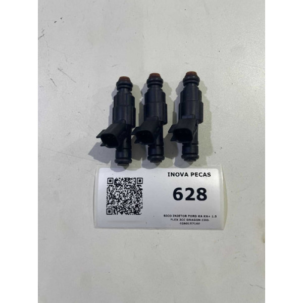 Bico Injetor Ford Ka Ka+ 1.5 Flex 3cc Dragon Cod. 0280157160