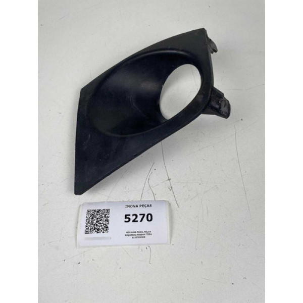 Moldura Farol Milha Esquerdo Nissan Tiida 62257em30b