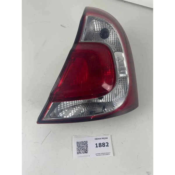 Lanterna Traseira Renault Clio 2013 A 2016 Direito Ambos Lados Vermelho