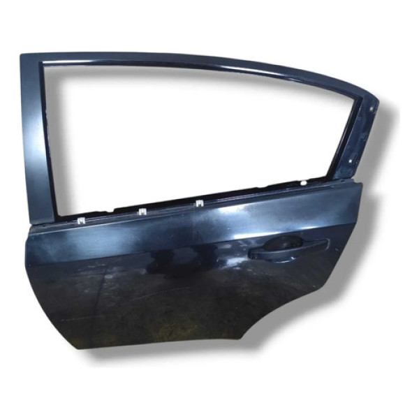 Porta Traseira Esquerda Nissan Sentra 2007 2012 Traseira Esquerda Preto