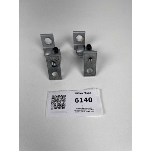 Dobradiça Superior E Inferior De Porta T.d Vw Up 2014 À 2020