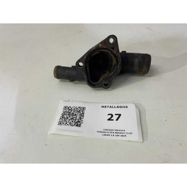 Carcaça Valvula Termostatica Renault Clio Logan 1.0 16v 2015