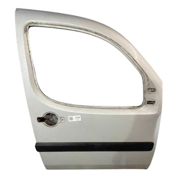 Porta Dianteira Lado Direito Doblò 2012/20 Pelada Dianteira Direito Prateado