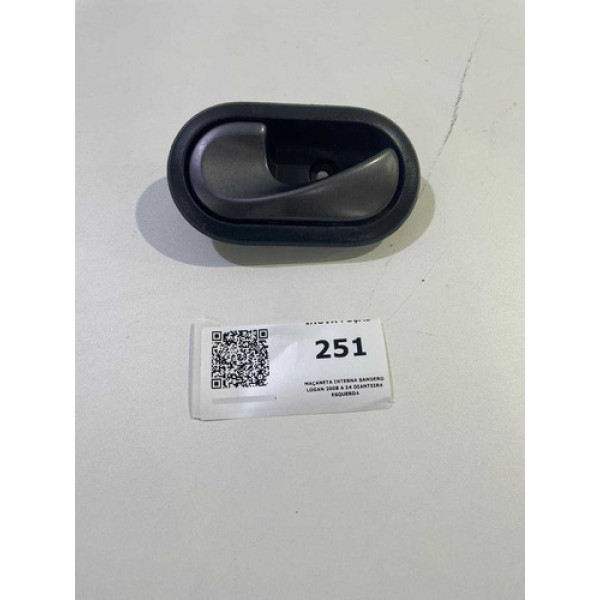 Maçaneta Interna Sandero Logan 2008 A 14 Dianteira Esquerda