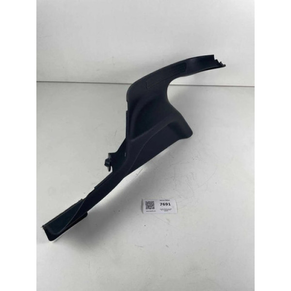 Soleira Original Fiat Idea 2011/16 Lado Esquerdo Traseiro Preto