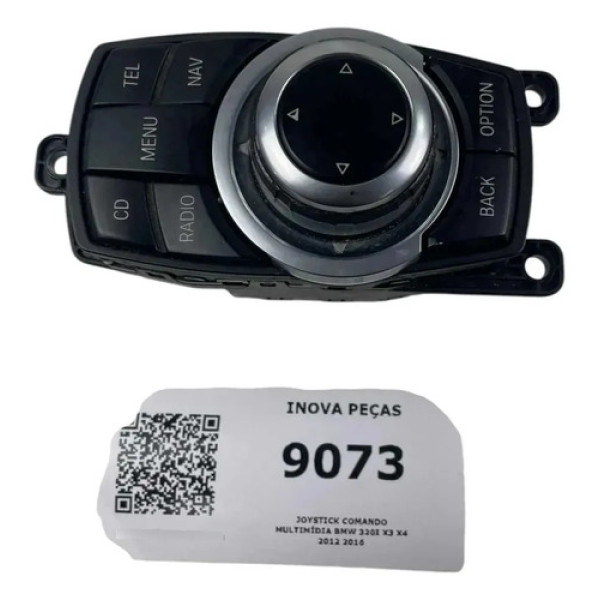 Joystick Comando Multimídia Bmw 320i X3 X4 2012 2016 Prata