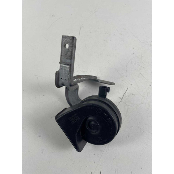 Buzina Tom Baixo Com Suporte Fiat Toro 2016 À 2021 Original 