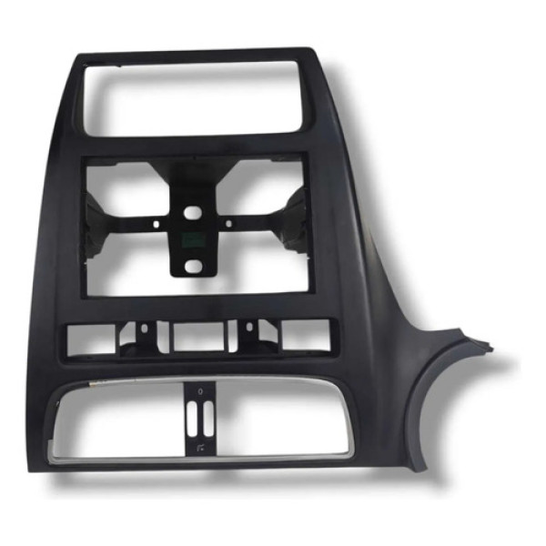 Moldura Painel Central Fox Spacefox 2009 Á 2014 Detalhe Preto