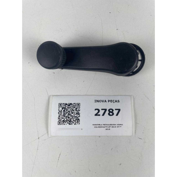 Manivela Reguladora Vidro Volkswagen Up 2014 2015 2016 Prateado