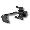 Maçaneta Interna Direita Gm Blazer S10 2001 A 2011 Prata Dianteira