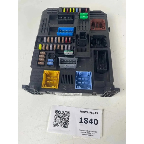 Módulo Bsi Citroen C4 Cactus 2019 A 2023 9832880280-00