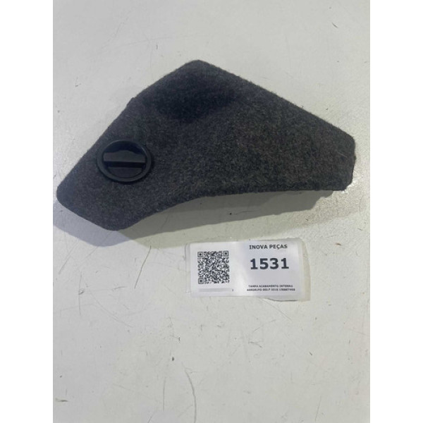 Tampa Acabamento Interno Assoalho Golf 2010 1j0867468