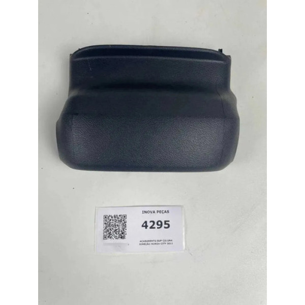 Acabamento Sup Coluna Direção Honda City 2011 Prateado